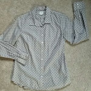 J CREW The Perfect Shirt Size Small